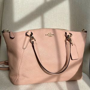 COACH Pink #F36675 Small Kelsey Leather Satchel